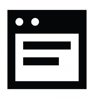  Web sayfası vektör simgesi