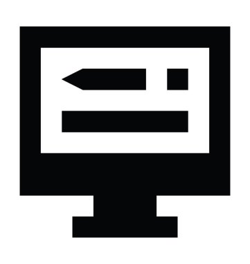  E öğrenme vektör simgesi