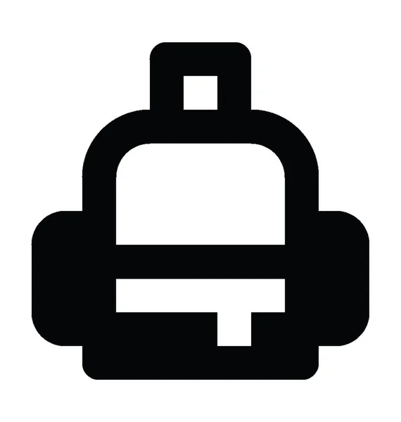 Mochila vector icono — Vector de stock