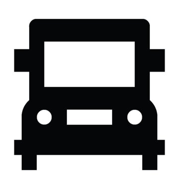  otobüs vektör simgesi