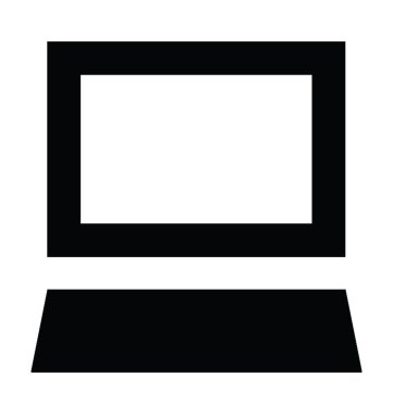 Laptop vektör simgesi