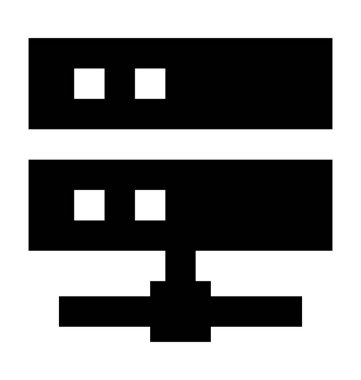  Sunucu vektör simgesi