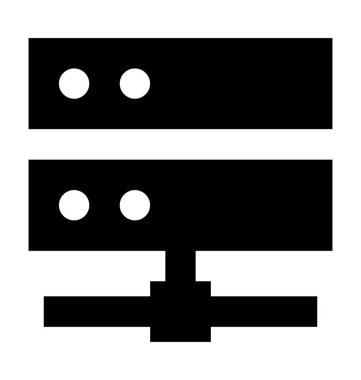  Sunucu vektör simgesi