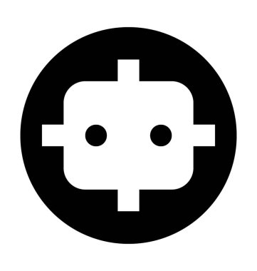  soket vektör simgesi