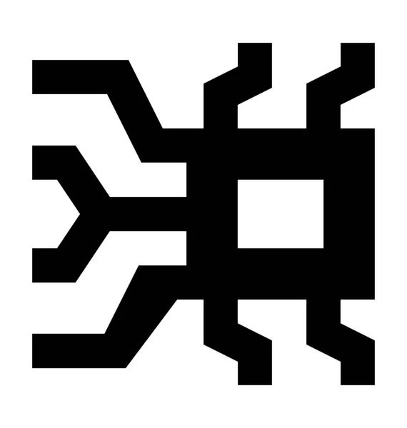 Krets vektor symbol — Stock vektor