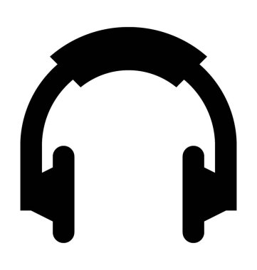  Kulaklık vektör simgesi