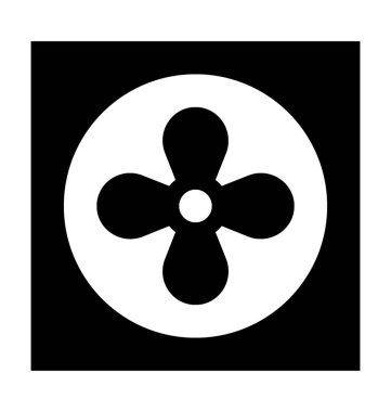  Bilgisayar fan vektör simgesi