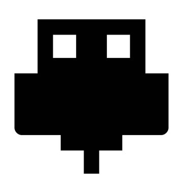  usb dolgu vektör simgesi