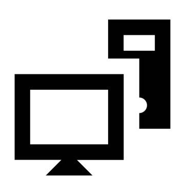  bilgisayar vektör simgesi