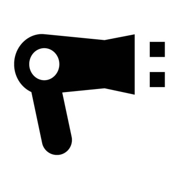  saç kurutma makinesi vektör simgesi