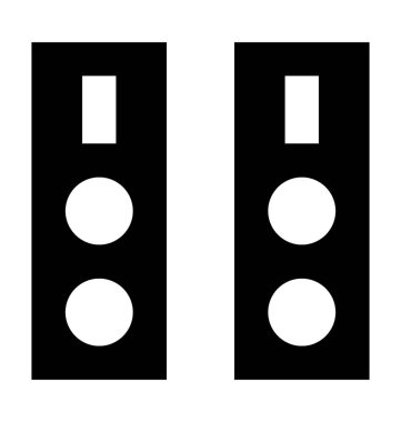  hoparlör vektör simgesi