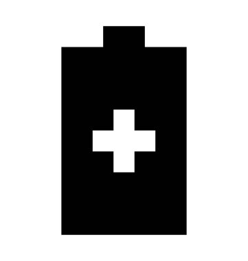  Mobil pil vektör simgesi