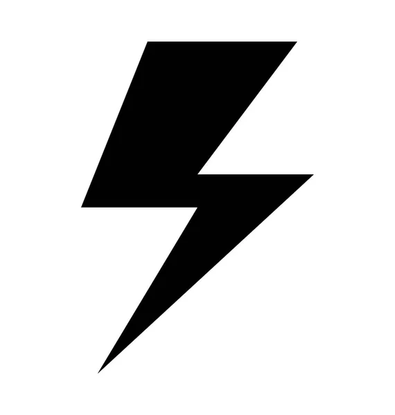Thunderbolt wektor ikona — Wektor stockowy