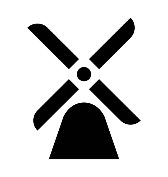 Windrad-Vektorsymbol — Stockvektor