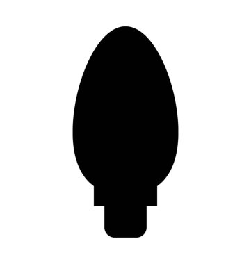  Deco ampul vektör simge yol açtı 