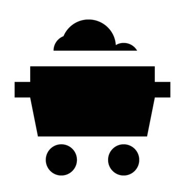  Minecart vektör simgesi