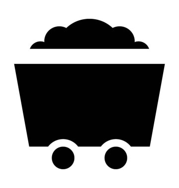  Mayın sepeti vektör simgesi