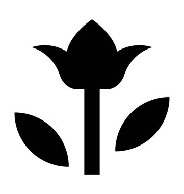  Lale vektör simgesi