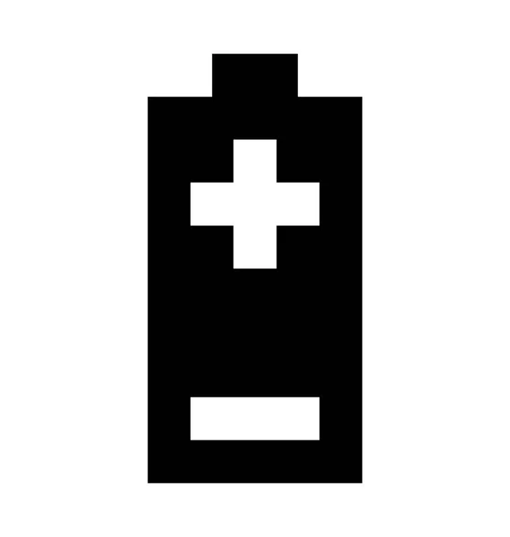 Mobilní baterie vektorové ikony — Stockový vektor