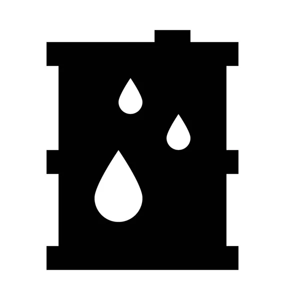 Vektor-Symbol für Ölfässer — Stockvektor