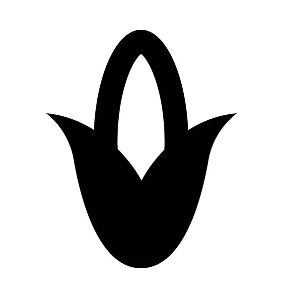 Icône vectorielle du maïs — Image vectorielle