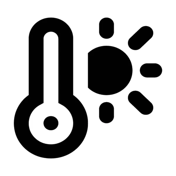 Temperature Vector Icon — Stock Vector