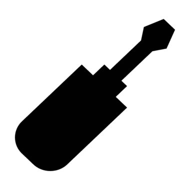  Tornavida vektör simgesi