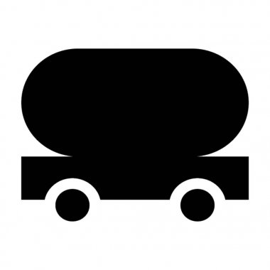  Kargo tren vektör simgesi