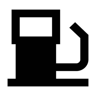  yakıt pompası vektör simgesi