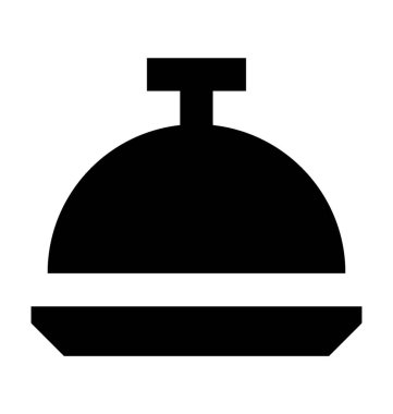  Tabağı vektör simgesi