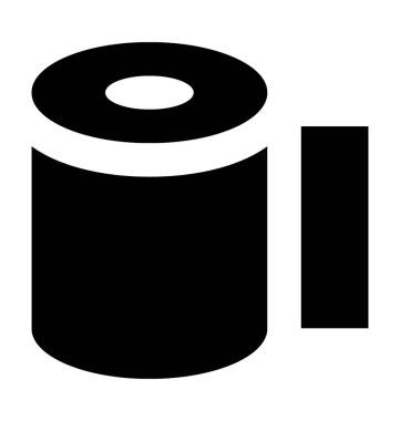  Doku Roll vektör simgesi