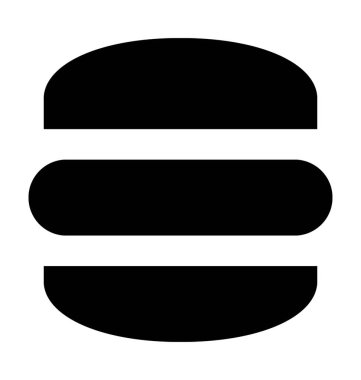  Hamburger vektör simgesi