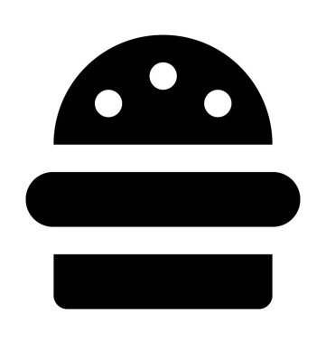  Hamburger vektör simgesi