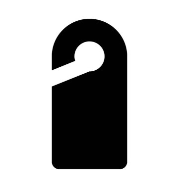  Kapı askı vektör simgesi