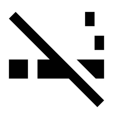  Sigara içme vektörü simgesi yok