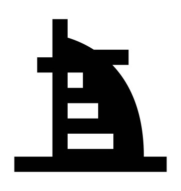  Uluslararası Dubai Ul Arap vektör simgesi