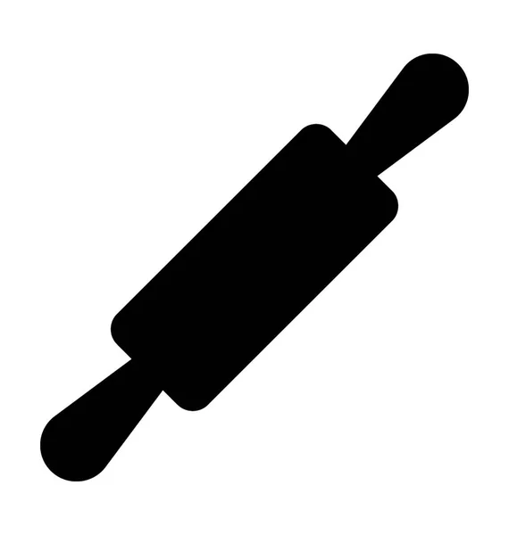 Icône vectorielle de rouleau de pâte — Image vectorielle