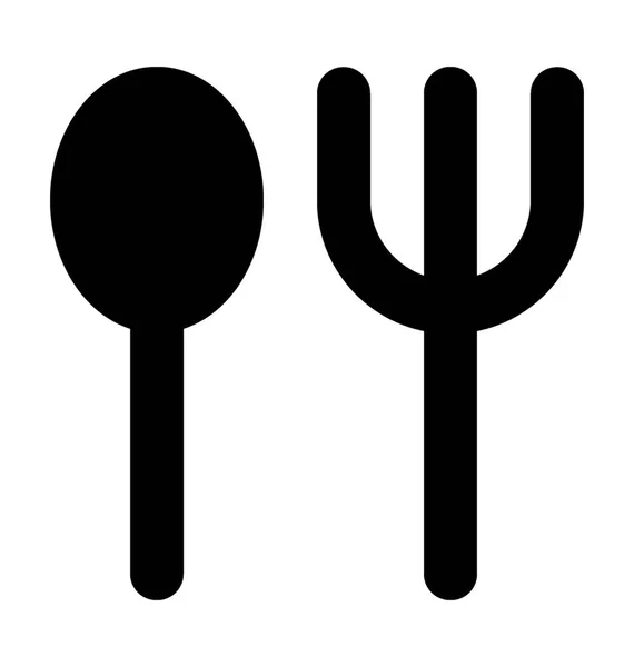 Cutlery vector pictogram — Stockvector