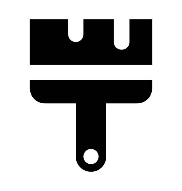  boya fırçası vektör simgesi