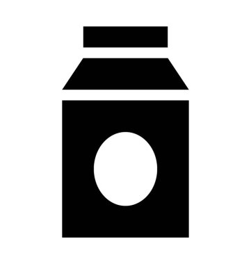  Süt konteyner vektör simgesi