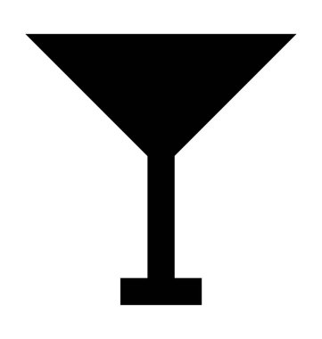  Kokteyl vektör simgesi