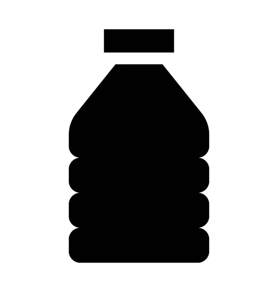 Ícone vetorial garrafa de leite — Vetor de Stock
