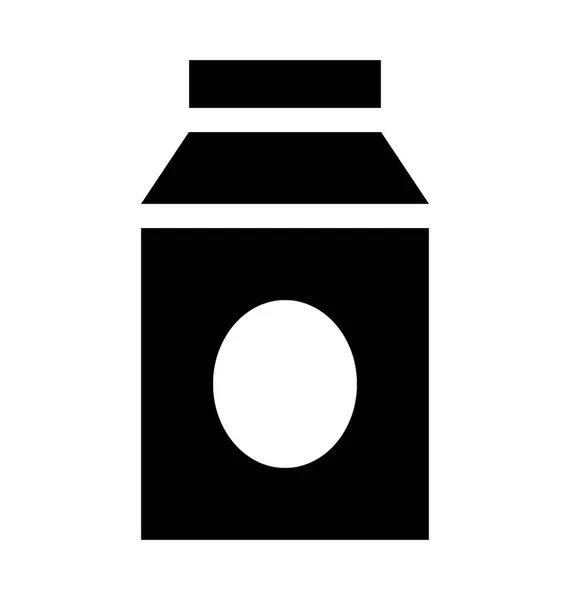 Mjölk behållare vektor Icon — Stock vektor