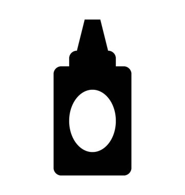  Ketçap şişesi vektör simgesi