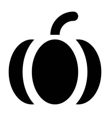  Kabak vektör simgesi