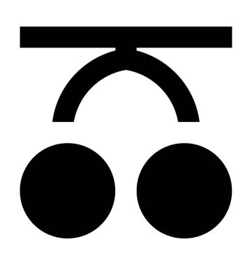  Kiraz vektör simgesi