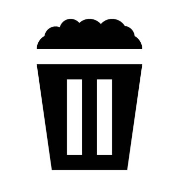  Patlamış mısır vektör simgesi