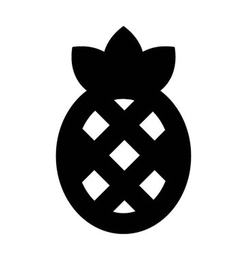  ananas vektör simgesi
