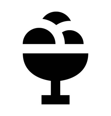  dondurma vektör simgesi