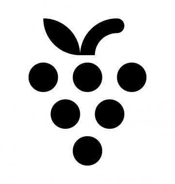  üzüm vektör simgesi